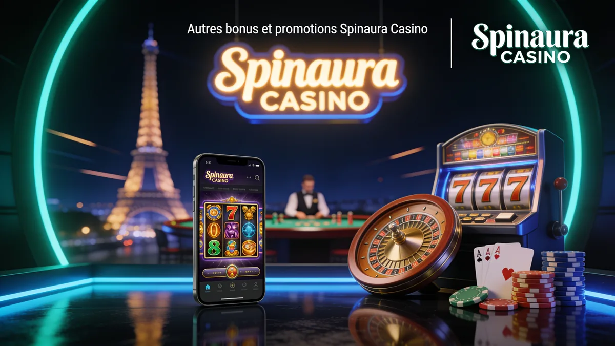 spinaura casino en France — Autres bonus et promotions Spinaura Casino